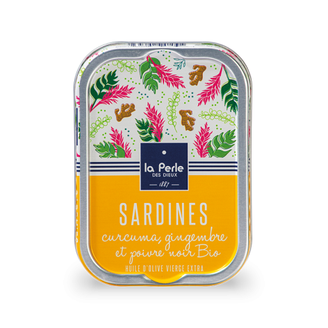 Sardines curcuma gingembre...